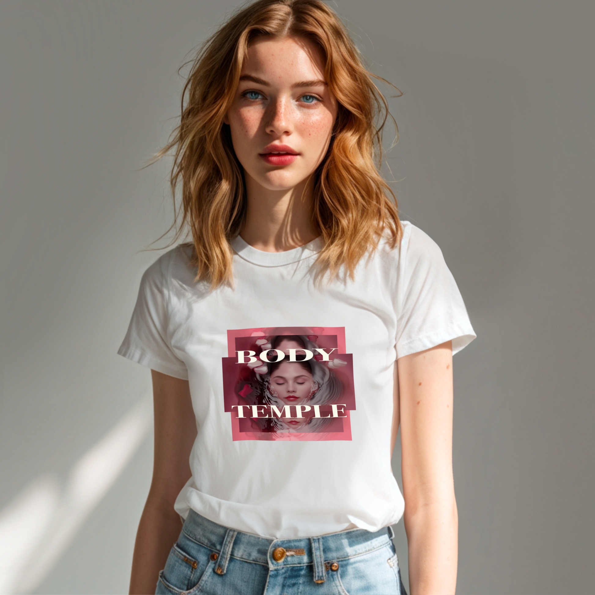 Body Temple Shirt für Selfcare und Body Positivity Fans