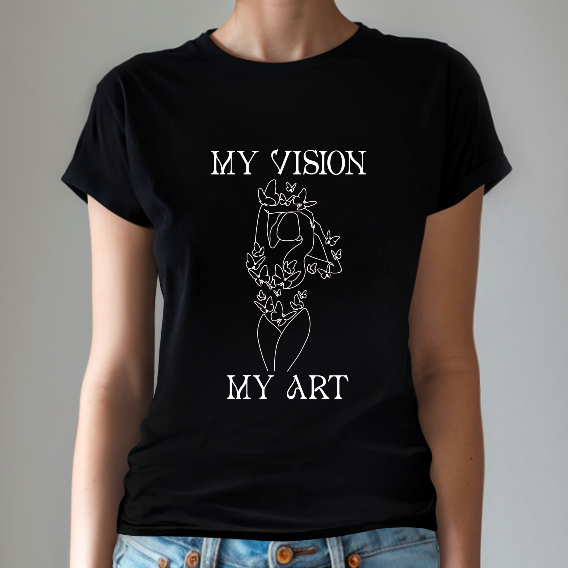 My Vision My Art Beauty Shirt für kreative Looks und individuelle Styles