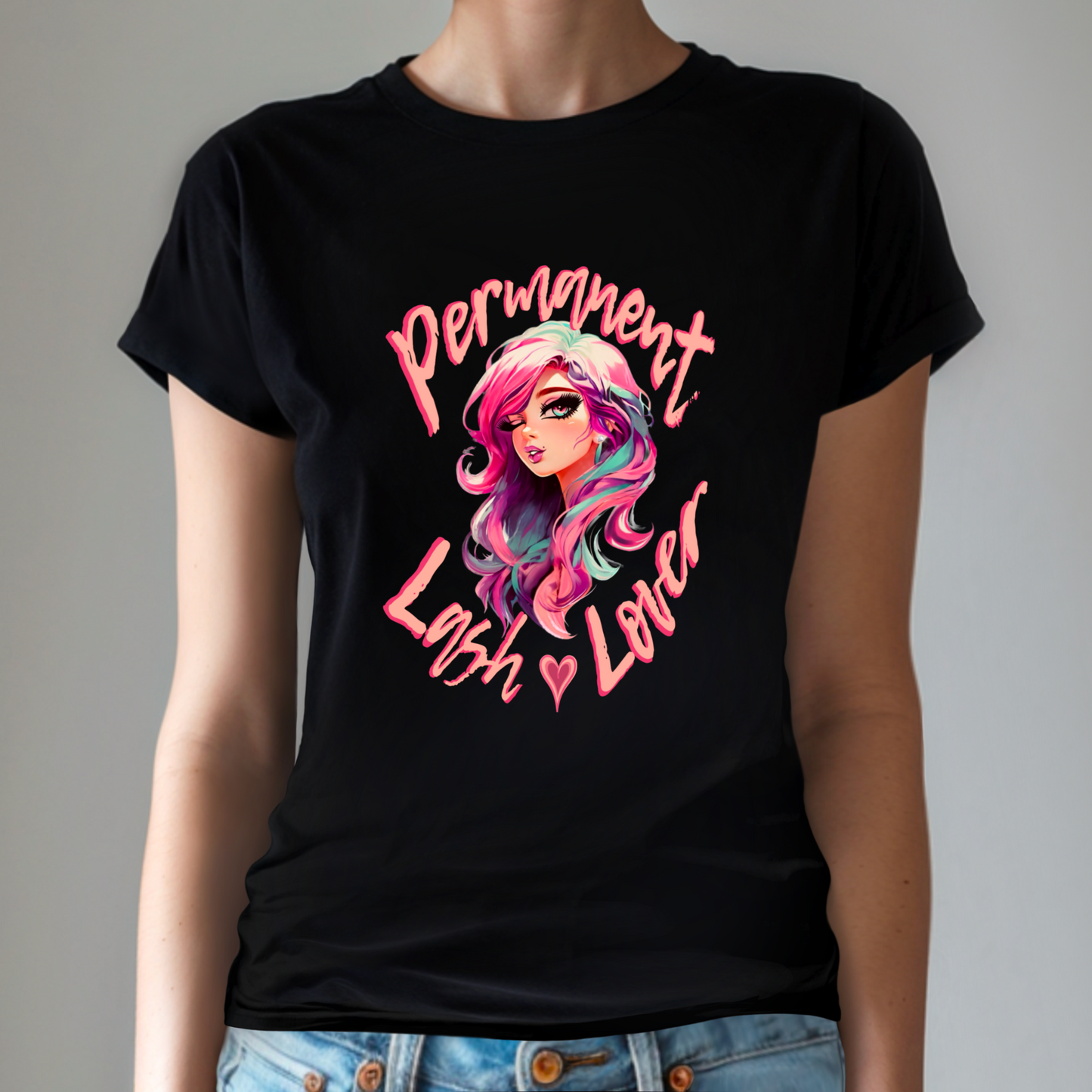 Fashionable lash lover shirt for beauty enthusiasts