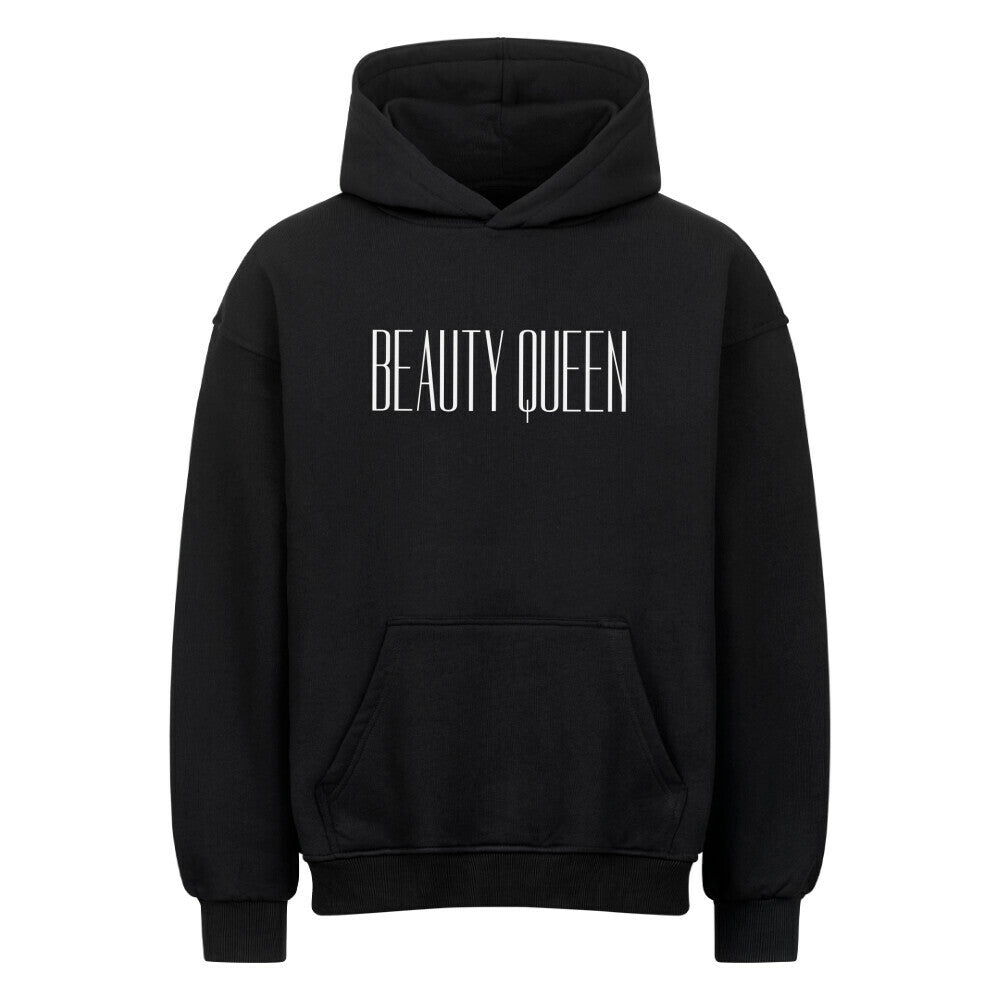 Moderner Oversized Beauty Queen Hoodie für Beauty Fans