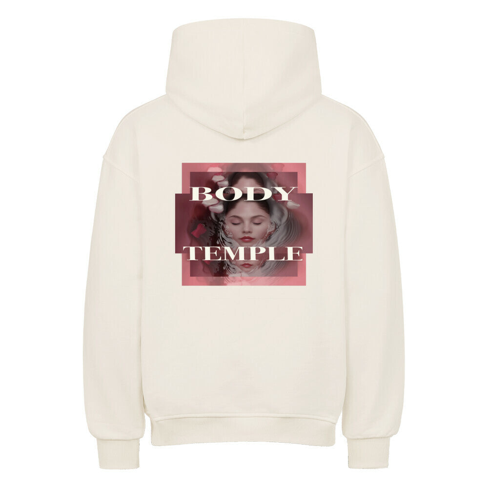 Oversized Body Temple Hoodie für dein Wohlbefinden und Selflove Vibes
