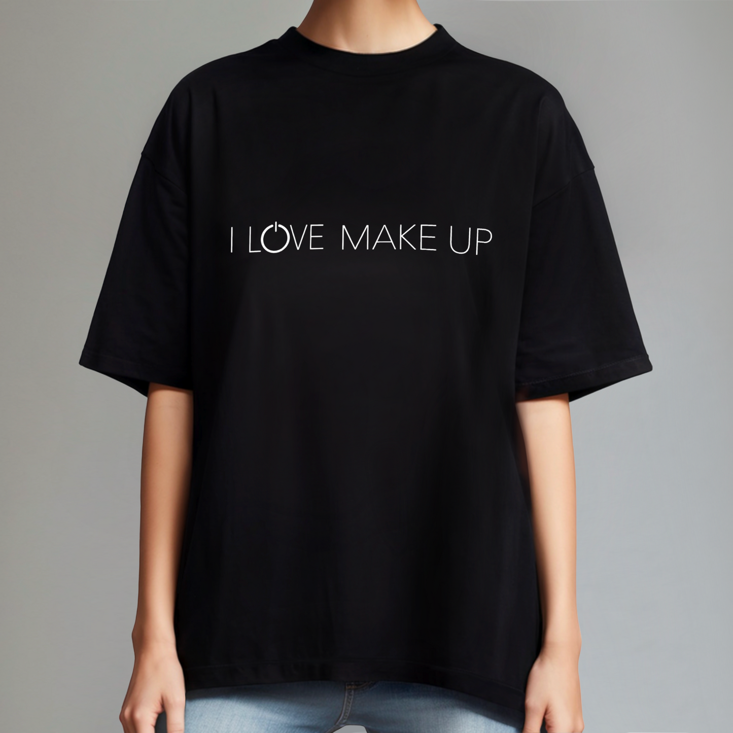 Oversized Make-up Shirt für Beauty Queens