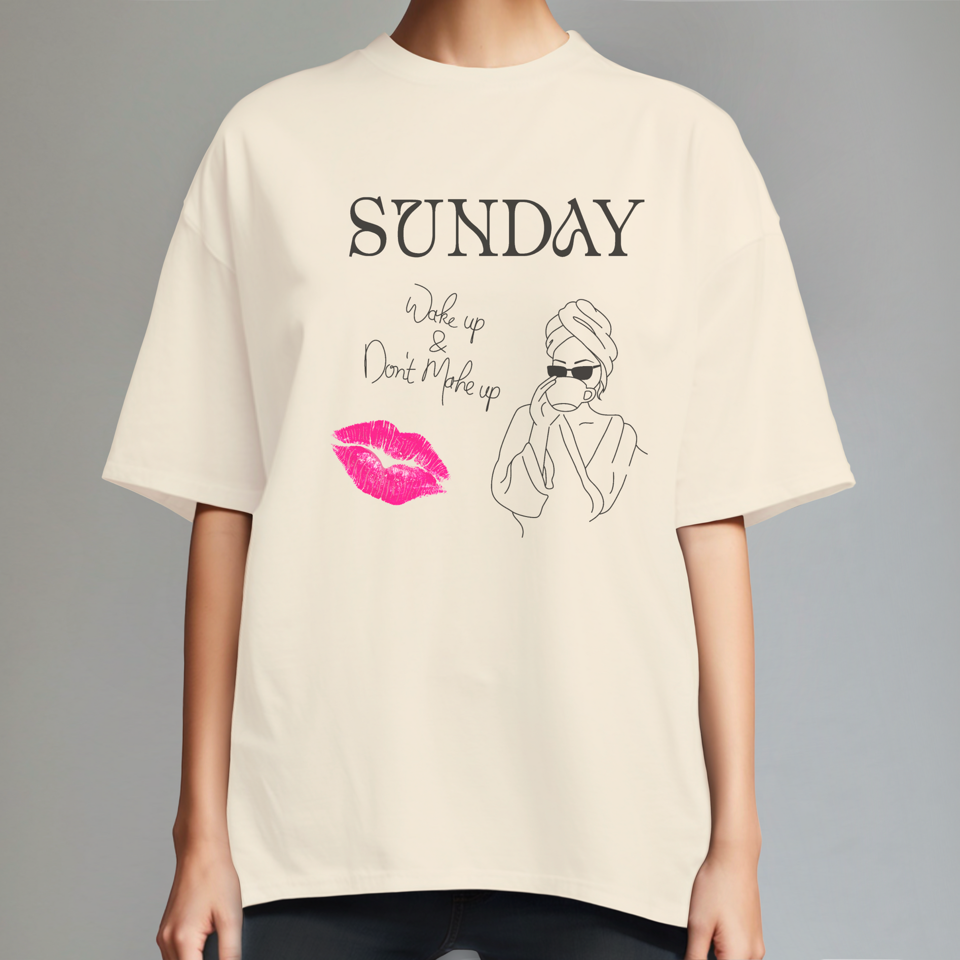 Gemütliches Oversized Shirt für deine Lazy Sunday Vibes