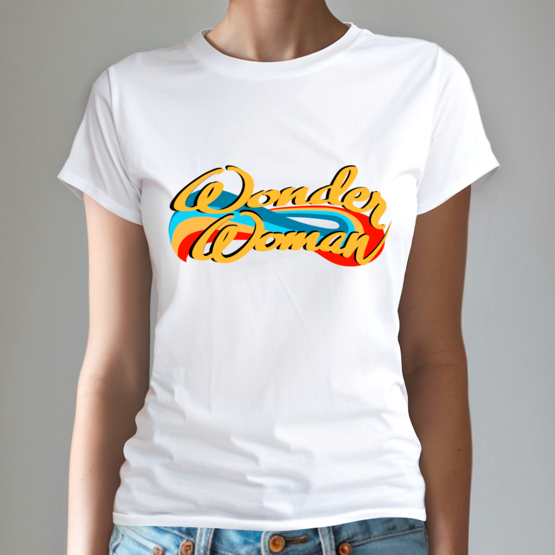 Trendiges Wonder Woman Shirt für Fashion Queens
