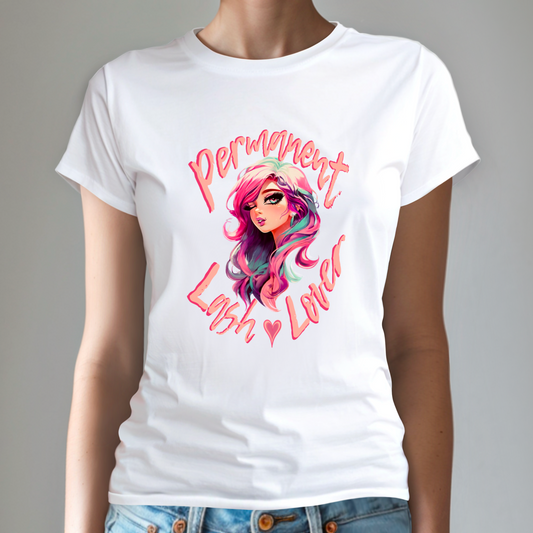 Trendy lash lover shirt for makeup fans