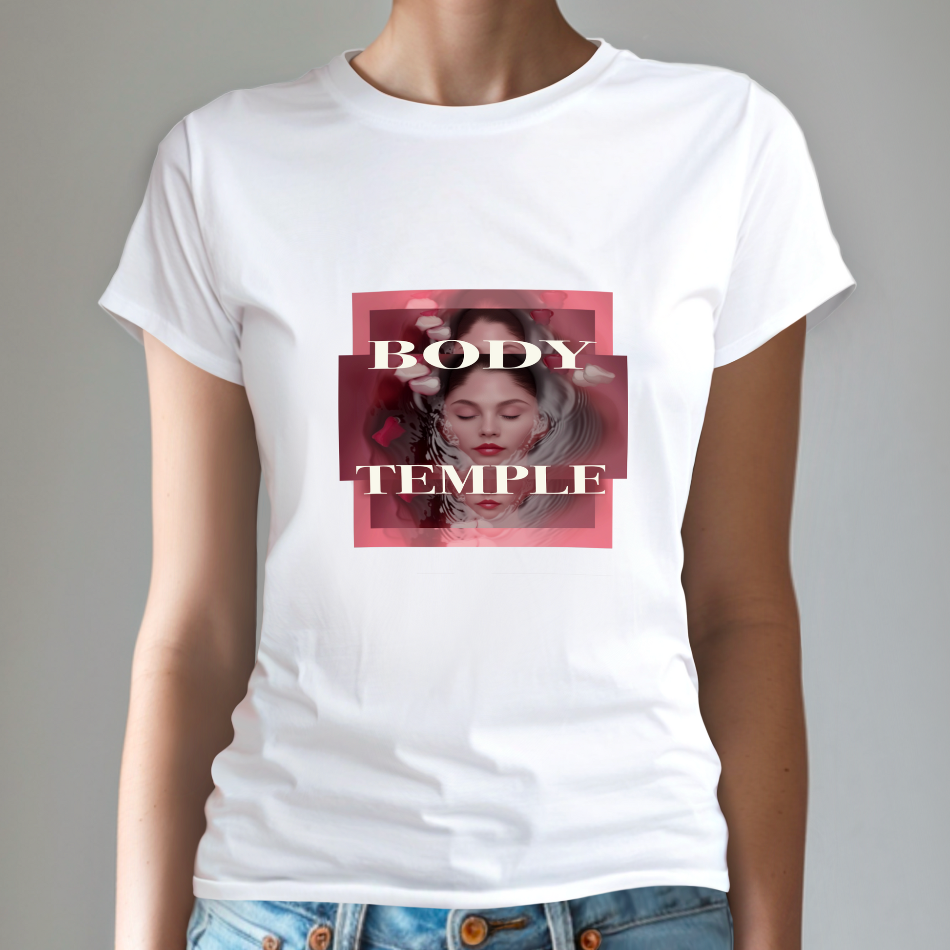 Stylisches Body Temple Shirt für deinen Selflove Style